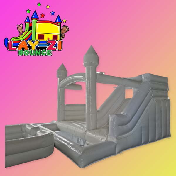 White Castle Bouncer with Slide & Ball Pit - Image 3