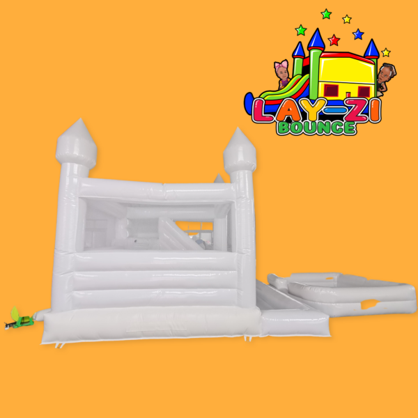 White Castle Bouncer with Slide & Ball Pit - Image 2